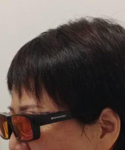 Swanwick Amber fit over blue light blocking glasses. Premium 99% blue blocker glasses fits over prescription glasses. Regular Black 20 61jcM2YyhL