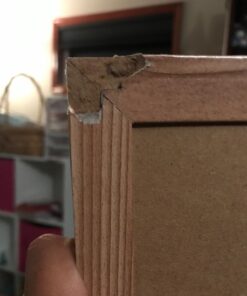 The Board Dudes 17" x 23" Chalk Board with Oak Wood Style Frame 43 61jcvlM3YTL