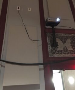 VIVO Universal Extending Ceiling Projector Mount, Height Adjustable Projection, Black, MOUNT-VP02B 42 61jdhPhLOsL