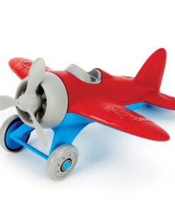 Alternative view of Green Toys Airplane - BPA Free, Phthalates Free, Red Aero Plane for Improving Aeronautical Knowledge of Children. Toys and Games