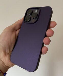 TORRAS OriginFit for iPhone 14 Pro Case Slim Fit, Super Thin Lightweight Hard PC Cover ONLY Compatible with iPhone 14 Pro Phone Case-6.1 Inch, Midnight Purple 1-Midnight Purple iPhone 14 Pro, 6.1'' 27 61jeqc42cL