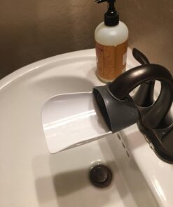 Prince Lionheart Fun and Safe Hand-Washing Solution | Faucet Extender for Babies and Toddlers | Fits Standard and Gooseneck Faucets | Galactic Grey 1 Pack 43 61jesPe71mL