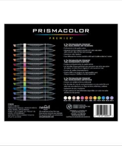 Prismacolor Premier Double-Ended Art Markers, Fine and Chisel Tip, Manga Colors, 12 Pack 32 61jfEvSBI7L