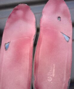 Powerstep Pinnacle Maxx Orthotic Insoles - Orthotics for Overpronation with Maximum Stability & Comfort - Firm + Flexible Angled Heel Style to Help Flat Feet & Heel Pain - Heavy Duty Inserts Maroon Men's 12-13 17 61jfjpXfSL