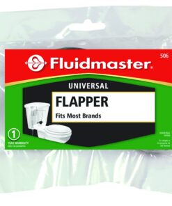 Fluidmaster 506 2-Inch Universal Flexible Frame Toilet Flapper , Black 10 61jfvp4973L