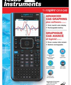 Alternative view of Texas Instruments TI-Nspire CX II CAS Color Graphing Calculator with Student Software (PC/Mac) 320 x 240 pixels (3.2" diagonal)