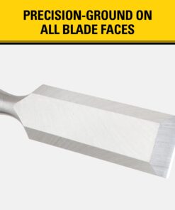 STANLEY Chisel Set, 150 Series, Short Blade, Wood, 3-Piece (16-150) 16 61jhFnGQN2L