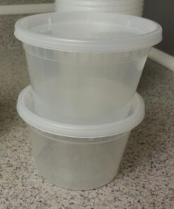 Glotoch 24 Pack 16 oz. (2 Cups) Plastic Food and Drink Storage Containers Set with Lids - Microwave, Freezer & Dishwasher Safe Eco-Friendly, BPA-Free, Reusable & Stackable 16 oz. - 24 Sets 51 61jhWDyZkL 3