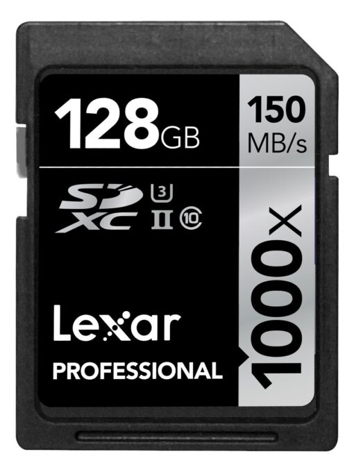 Lexar Professional 1000x 128GB SDXC UHS-II Card 128 GB Single