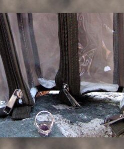 4kits Hanging Roll-Up Makeup Bag/Toiletry Kit/Travel Organizer for Women - 4 Removable Storage Bags - Organize Make Up, Cosmetics, First Aid, Medicine, Personal Care, Bathroom, Palette/Brush Holder 71 61jk6DkOkOL