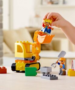 LEGO DUPLO Town Truck & Tracked Excavator 10812 Dump Truck and Excavator Kids Construction Toy with DUPLO Construction Worker Figures (26 Pieces) Standard 28 61jkZS9LXUL