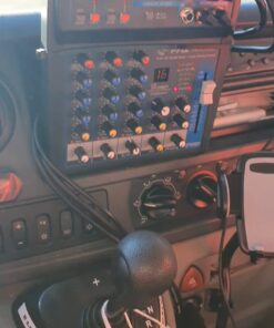 Pyle Professional Audio Mixer Sound Board Console System Interface 4 Channel Digital USB Bluetooth MP3 Computer Input 48V Phantom Power Stereo DJ Studio Streaming FX 16-Bit DSP processor-PMXU43BT 39 61jl4MyeM9L