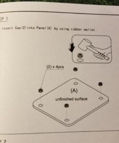 Furinno Simplistic Set of 2 End Table, French Oak Grey/Grey French Oak/Grey 2-Pack, Plastic Pole 15.6 x 15.6 46 61jm1Nf85iL