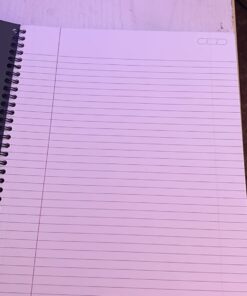 Cambridge Business Notebook, 80 Sheets, Legal Ruled, 8-1/4" x 11", Wirebound, Black (06062) Pack of 1 28 61jmBB4VWNL