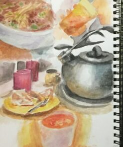 Sakura Koi Pocket Field Sketch Kit - Watercolor Sets for Painting On the Go - 24 Colors - 1 Water Brush - 1 Sponge - 1 Mixing Palette 1 Count (Pack of 24) 49 61jmxRN09cL