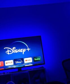 Nexlux LED Lights for 58 Inch TV, Backlight 8.2ft USB LED Light Strip Indoor Use APP Controlled with Remote, DIY Colors TV LED for Gaming Lights RGB for 32Inch-58Inch 36 61jpCe3ve3L