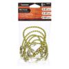 Keeper - Mini Bungee Cords in Multiple Sizes, 6 Pack - 6", 8", and 10”