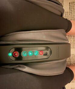 Nekteck Foot Shiatsu Massager for Circulation and Pain Relief, Smart Electric Massage Machine with Heat, Deep Kneading, Vibration, Compression for Feet, Calf, Arm Muscle Relax Black (APP Control) Black - APP Control 25 61jpvNuFWrL
