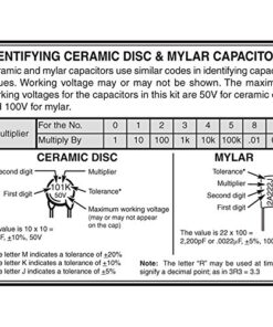Elenco 100 Capacitor Component Kit - CAPK-100 13 61jqjpPuoNL
