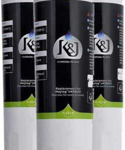K&J Refrigerator Water Filter Replacement Maytag Compatible for UKF8001 Pur - Replacement for Maytag UKF8001, UKF8001AXX, EDR4RXD1, Puriclean II, and Kenmore 9006 (3 Pack)