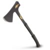 ESTWING Special Edition Camper's Axe - 26" Wood Splitting Tool with All Steel Construction & Shock Reduction Grip - E45ASE 26" Black-special Edition 46 61jsObWPPSL