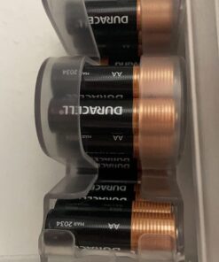 Battery Ladder (TM) Clear AA & AAA Combo Battery Holder/Storage - Vertical Organizer Case That Holds 28 AAA & 20 AA Batteries - Stackable, Expandable and Wall Mountable - Combo Pack 29 61jwK1sFqkL