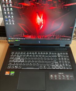Acer Nitro 17 Gaming Laptop | AMD Ryzen 7 7840HS Octa-Core CPU | NVIDIA GeForce RTX 4060 Laptop GPU | 17.3" QHD 165Hz IPS Display | 1TB Gen 4 SSD | Wi-Fi 6E | RGB Backlit KB | AN17-41-R7G3, Black R7 7840HS / RTX4060 67 61jyn 8CaTL