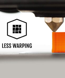 HATCHBOX PETG 3D Printer Filament, Dimensional Accuracy +/- 0.03 mm, 1 kg Spool, 1.75 mm, Orange 30 61jz4v01ddL