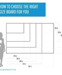 MasterVision® Earth Gold Ultra Magnetic Dry-Erase Whiteboard, 48" x 36", 45% Recycled, Aluminum Frame with Silver Finish 3' x 4' 36 x 48 Inches 21 61jzGc74ULL