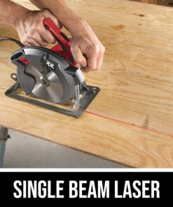 SKIL 15 Amp 7-1/4 Inch Circular Saw with Single Beam Laser Guide - 5280-01 34 61jzOgYuXSS