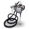 Fuelworks Fuel Transfer Pump Kit 15GPM/57LPM DC 12V 180W 22A Rotary Vane Motor with 14' Foot Anti-Static Discharge Hose & Filter, Extensible Suction Tube, 2" Inch Bung Adapter & Aluminum Manual Nozzle