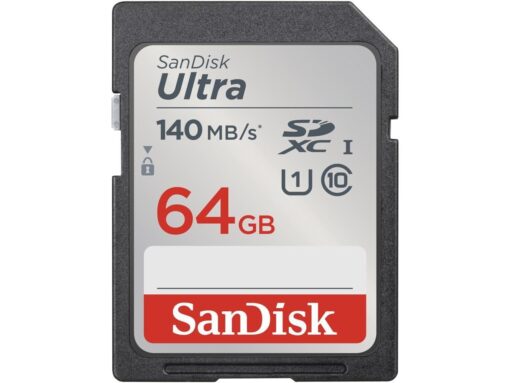 SanDisk Ultra 64GB Class 10 SDXC UHS-I Memory Card up to 80MB/s (SDSDUNC-064G-GN6IN)