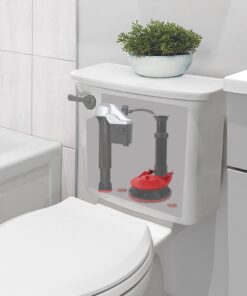 Korky 3060BP Universal Toilet Flapper Replaces Most Large 3-Inch Flappers - Long Lasting Rubber - Easy to Install - Made in USA 16 61k191kWR2L