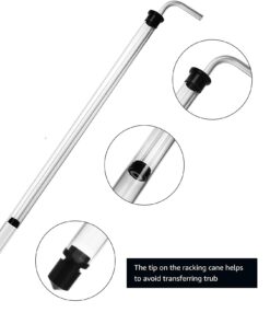 Fermtech Regular 5/16 Auto-Siphon, Clear, 5516 5 61k2 n09pTL