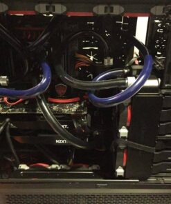 CORSAIR Hydro Series H105 AIO Liquid CPU Cooler, 240mm Thick Radiator, Dual 120mm PWM Fans 44 61k2i28XMyL