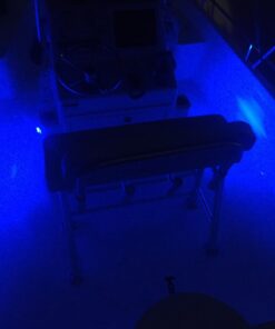 Partsam 4Pcs 3" Inch Round Chrome Marine Boat Lights Blue LED Transom Mount Stern Anchor Navigation Lights IP67 Waterproof, Boat LED Stern Lights, Night Fishing Lights,Deck Lights, 12V, Surface Mount 42 61k39R cYL