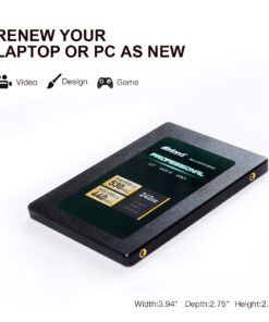 INLAND Professional 240GB SSD 3D NAND SATA III 6Gb/s 2.5" 7mm Internal Solid State Drive (240G) 16 61k3hQ v1EL