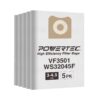 POWERTEC VF3501, WS32045F Replacement Bags for Ridgid & Workshop 3-4.5 Gallon Wet/Dry Vacs, Fits WD40500, WD40700, WD40501, WD45500, WD45220, 5PK (75017) 3-4.5 Gal, 5 PK 25 61k4YQvzPaL