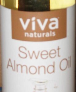 Viva Naturals Sweet Almond Oil - 100% Pure Hair and Skin Softener, Non-Greasy for Massage, Carrier Oil for Essential Oils and DIY Beauty Blends, Expeller-Pressed Almond Oil for Body, Non-GMO, 16 fl oz 16 Fl Oz (Pack of 1) 36 61k5AAmj2HL