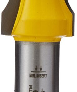YONICO Convex Router Bits Oval Edge 23/32-Inch Radius 1/2-Inch Shank 13102 23/32" Rad. X 1-1/4" Bead Height X 1/2" Shank 3 61k74731O3L