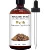 MAJESTIC PURE Myrrh Oil Premium Quality, 4 Fl Oz 4 Fl Oz (Pack of 1) 14 61kAqYi1GrL 1