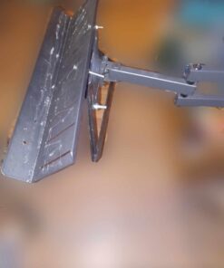 WALI TV Wall Mount Articulating LCD Monitor Full Motion 15 inch Extension Arm Tilt Swivel for Most 13 to 32 inch LED TV Flat Panel Screen with Mounting Holes up to 100x100mm (1330LM), Black 49 61kC L1enGL