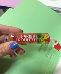 Haribo Gummi Candy, Roulette .87 oz. Roll, (Pack of 36) Routlette Box 0.87 Ounce (Pack of 36) 23 61kCOYbPGML