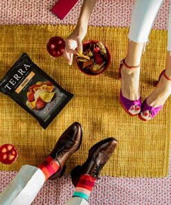 Terra Vegetable Chips with Sea Salt, Original, 1 oz (Pack of 24) 1 Ounce (Pack of 24) 26 61kEM15DptL