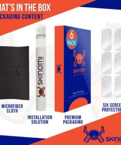 Alternative view of Skinomi Matte Screen Protector Compatible with Samsung Gear Fit2 (6-Pack) Anti-Glare Matte Skin TPU Anti-Bubble Film