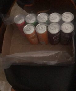 IZZE Sparkling Juice, 4 Flavor, Variety Pack, 8.4 Fl Oz Can (Pack of 24) Blackberry, Clementine, Apple, Grapefruit Classic Variety Pack 8.4 Fl Oz (Pack of 24) 41 61kFa4781vL