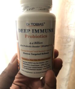 Dr. Tobias Prebiotics, Supports Digestion & Gut Health, Feed Good Probiotic Bacteria, Boost Gut Immune Function, Vegan & Non-GMO Gut Health Supplements for Men and Women, 30 Capsules, 30 Servings 30 Count (Pack of 1) 37 61kHBz17gL 1