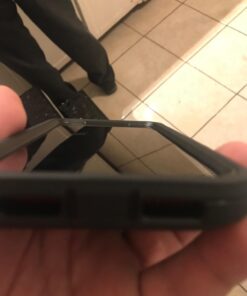 OtterBox iPhone XR Defender Series Case - BLACK, rugged & durable, with port protection, includes holster clip kickstand 55 61kJVTfsJ1L