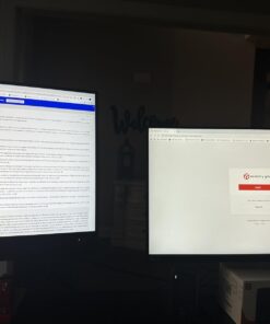 USB C Docking Station Dual Monitor for MacBook Pro/Air, 13-in-2 Triple Display Laptop USB-C Hub, Type C Dock with 2 4K HDMI, VGA, PD3.0, 7 USB, RJ45, 3.5mm Audio 58 61kJbP877SL