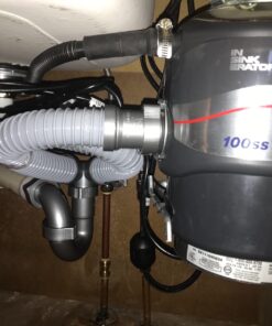 Snappy Trap 1 1/2" All-In-One-Drain Kit for Double Bowl Kitchen Sinks Original version 31 61kJxGXVHL